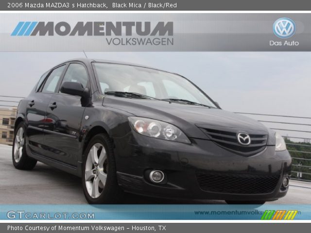 2006 Mazda MAZDA3 s Hatchback in Black Mica