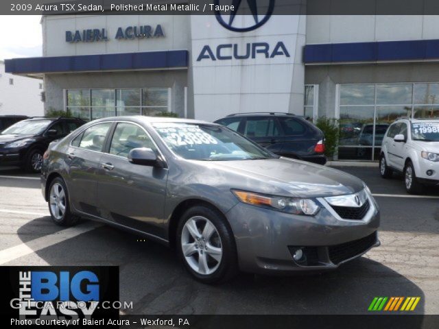 2009 Acura TSX Sedan in Polished Metal Metallic