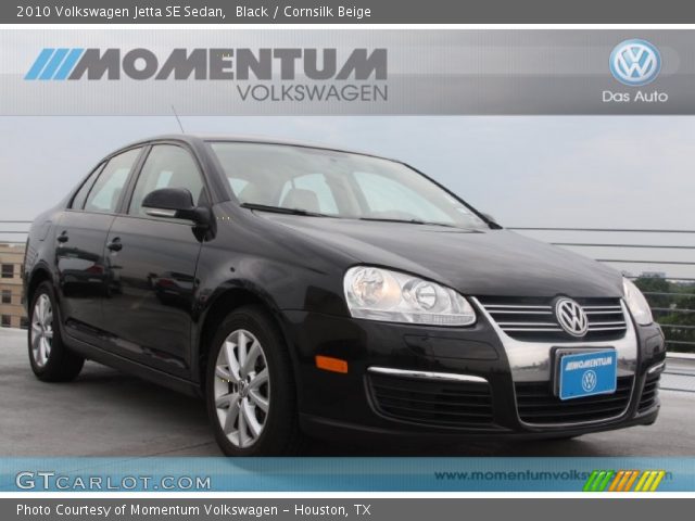 2010 Volkswagen Jetta SE Sedan in Black