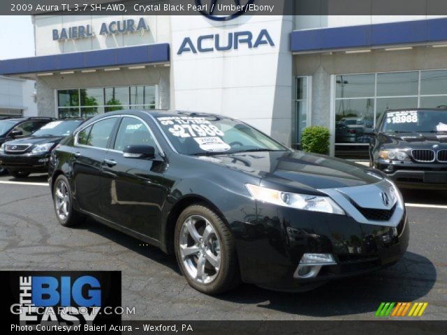 2009 Acura TL 3.7 SH-AWD in Crystal Black Pearl