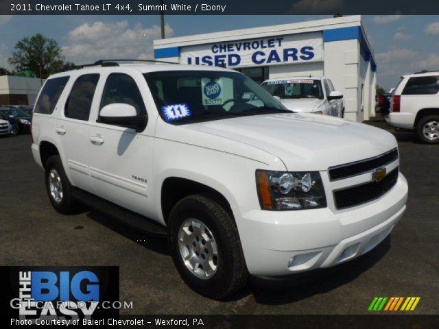 2011 Chevrolet Tahoe LT 4x4 in Summit White