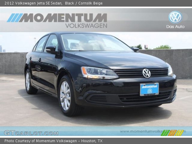 2012 Volkswagen Jetta SE Sedan in Black