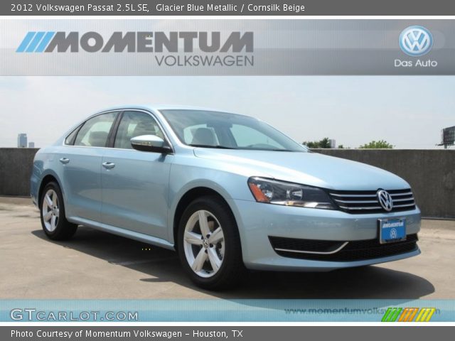 2012 Volkswagen Passat 2.5L SE in Glacier Blue Metallic