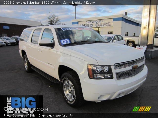 2008 Chevrolet Suburban 1500 LT 4x4 in Summit White