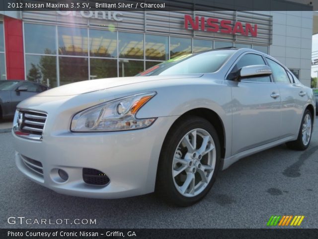 2012 Nissan Maxima 3.5 SV in Brilliant Silver