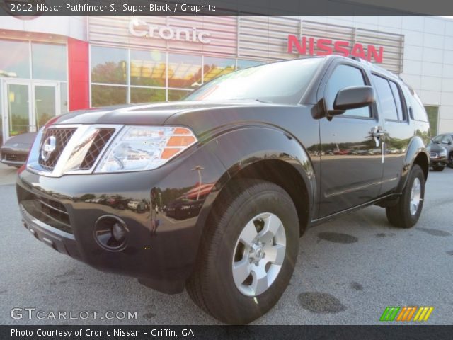 2012 Nissan Pathfinder S in Super Black