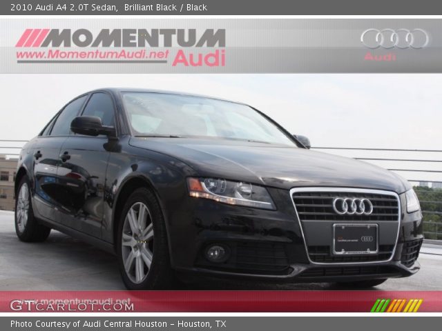 2010 Audi A4 2.0T Sedan in Brilliant Black