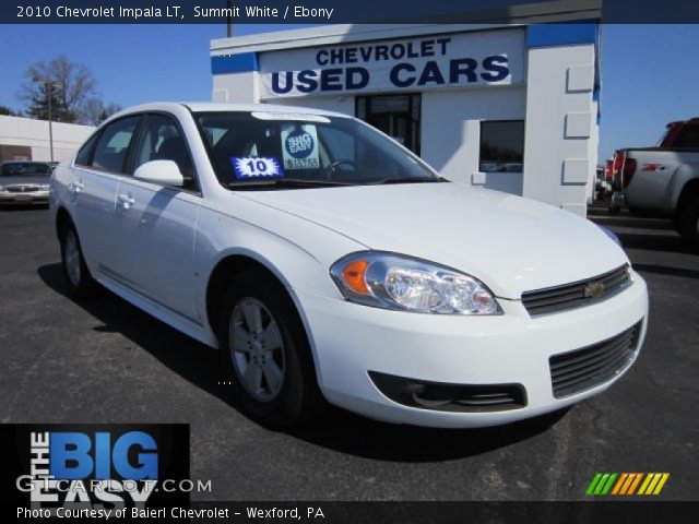 2010 Chevrolet Impala LT in Summit White