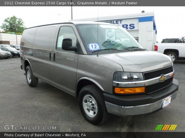 2012 Chevrolet Express 2500 Cargo Van in Graystone Metallic
