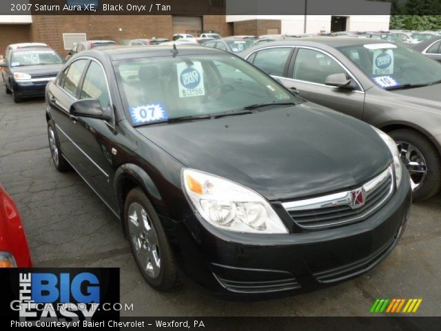 2007 Saturn Aura XE in Black Onyx
