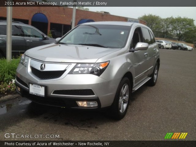 2011 Acura MDX Technology in Palladium Metallic