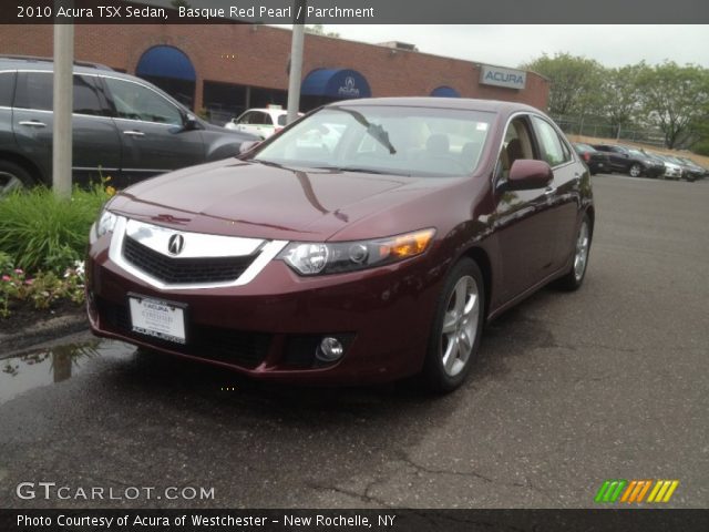 2010 Acura TSX Sedan in Basque Red Pearl