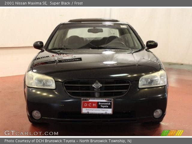 2001 Nissan Maxima SE in Super Black