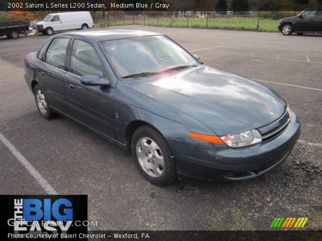2002 Saturn L Series L200 Sedan in Medium Blue