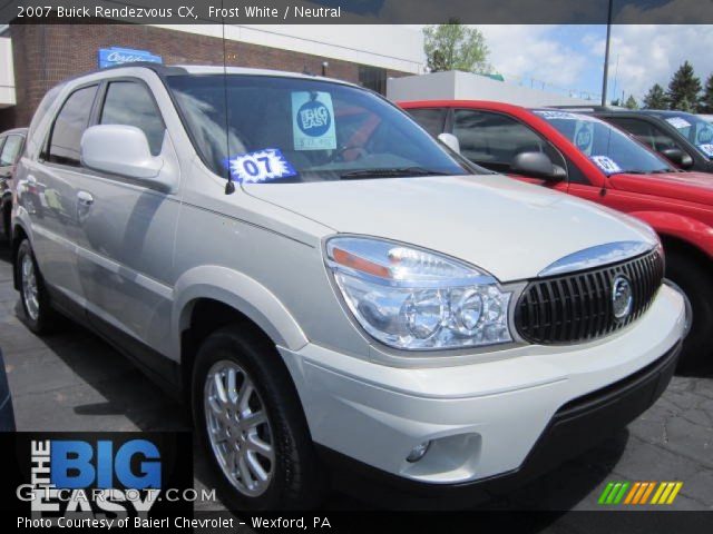 2007 Buick Rendezvous CX in Frost White