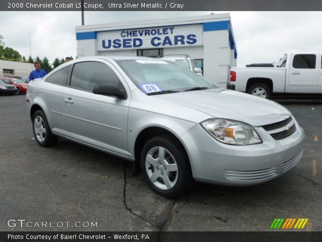 2008 Chevrolet Cobalt LS Coupe in Ultra Silver Metallic