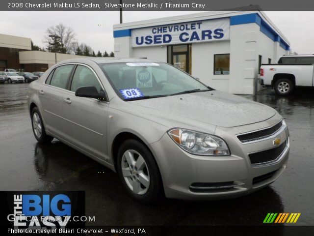 2008 Chevrolet Malibu LS Sedan in Silverstone Metallic
