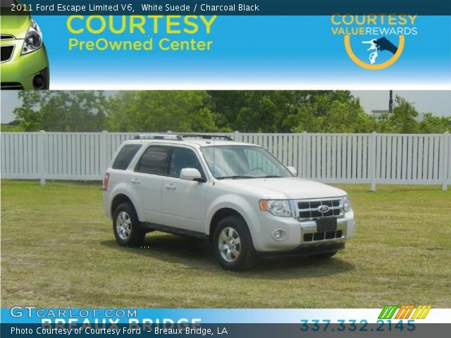 2011 Ford Escape Limited V6 in White Suede