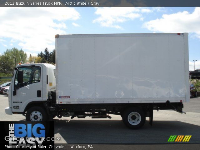 2012 Isuzu N Series Truck NPR in Arctic White