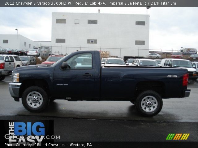 2012 Chevrolet Silverado 3500HD WT Regular Cab 4x4 in Imperial Blue Metallic