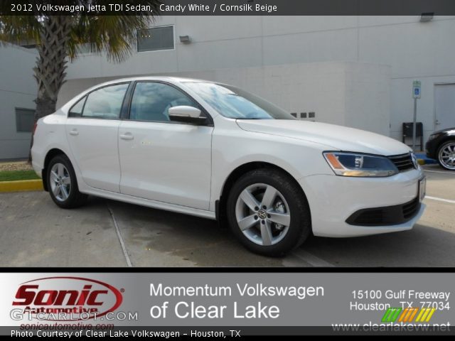 2012 Volkswagen Jetta TDI Sedan in Candy White