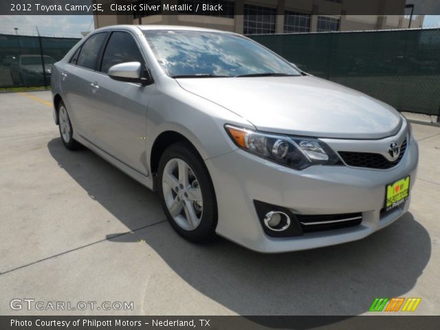 2012 Toyota Camry SE in Classic Silver Metallic