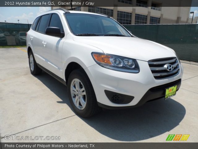 2012 Hyundai Santa Fe GLS in Glacier White