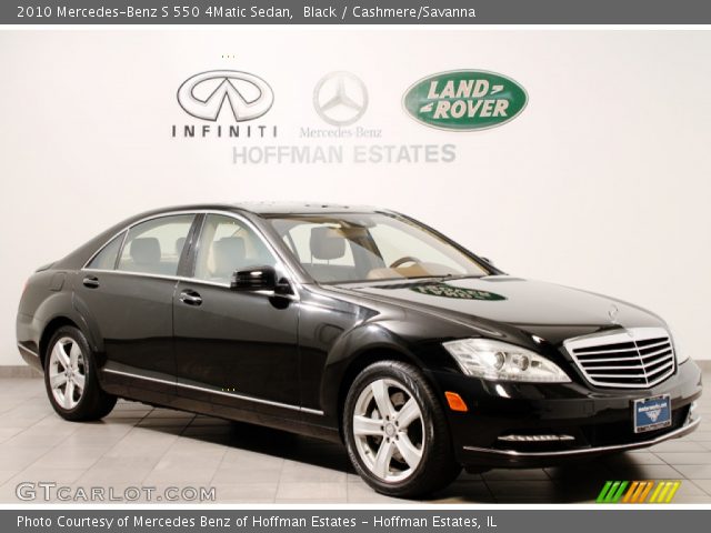 2010 Mercedes-Benz S 550 4Matic Sedan in Black