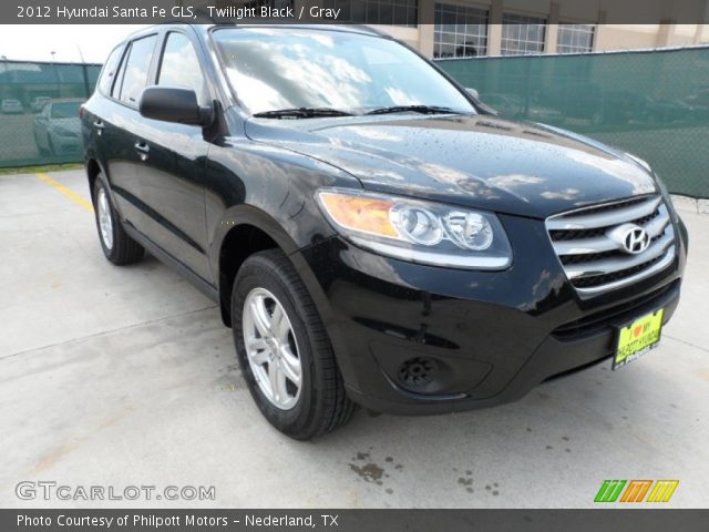 2012 Hyundai Santa Fe GLS in Twilight Black