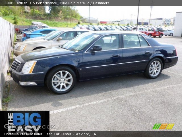 2006 Cadillac DTS Performance in Blue Chip Metallic