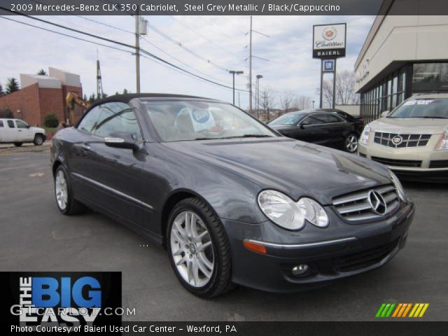 2009 Mercedes-Benz CLK 350 Cabriolet in Steel Grey Metallic