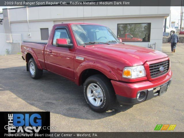 2009 Ford Ranger Sport Regular Cab in Redfire Metallic