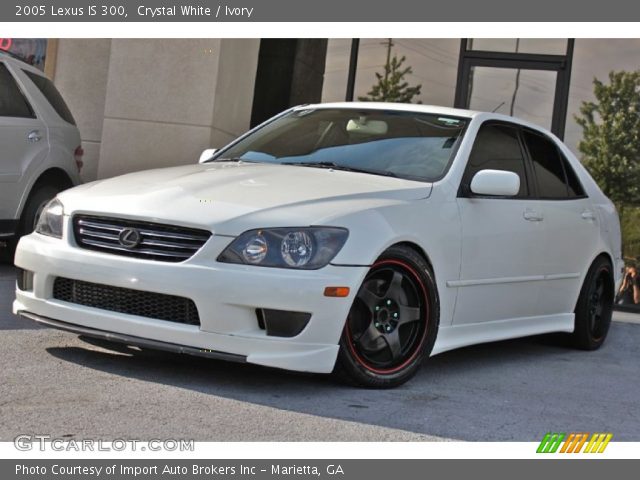 2005 Lexus IS 300 in Crystal White