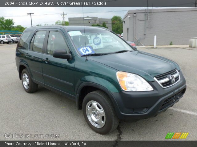 2004 Honda CR-V LX 4WD in Clover Green Pearl