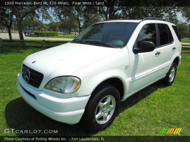 1999 Mercedes-Benz ML 320 4Matic in Polar White