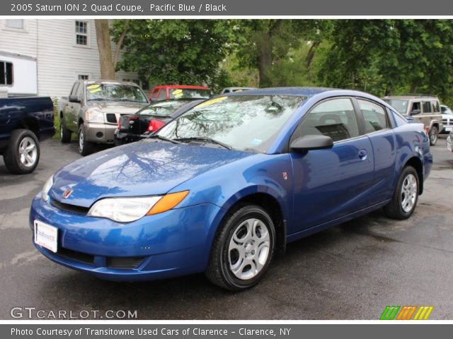 2005 Saturn ION 2 Quad Coupe in Pacific Blue