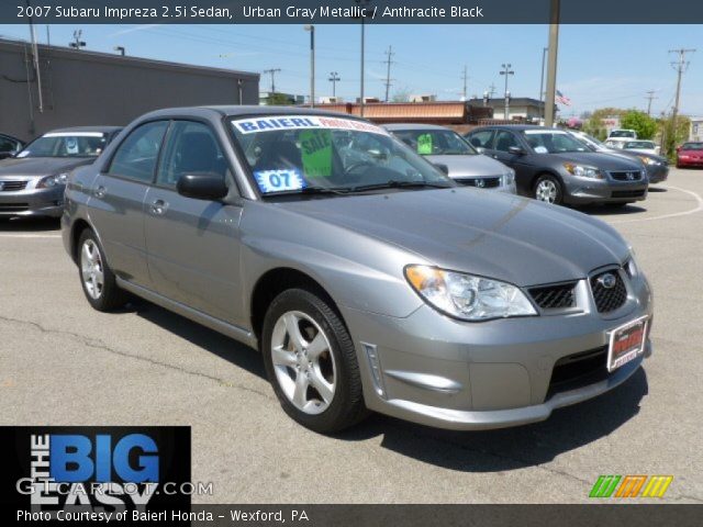 2007 Subaru Impreza 2.5i Sedan in Urban Gray Metallic