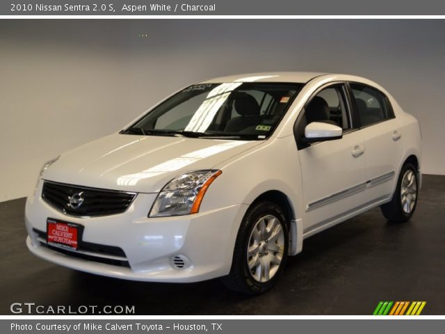 2010 Nissan Sentra 2.0 S in Aspen White