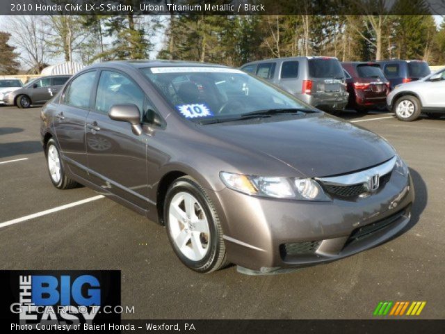 2010 Honda Civic LX-S Sedan in Urban Titanium Metallic