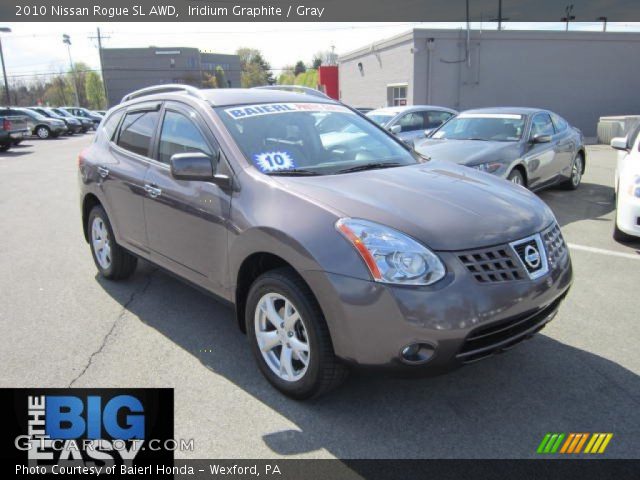 2010 Nissan Rogue SL AWD in Iridium Graphite