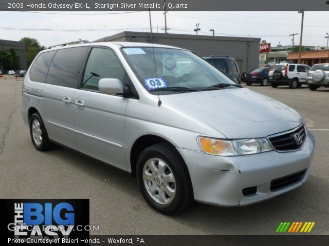 2003 Honda Odyssey EX-L in Starlight Silver Metallic