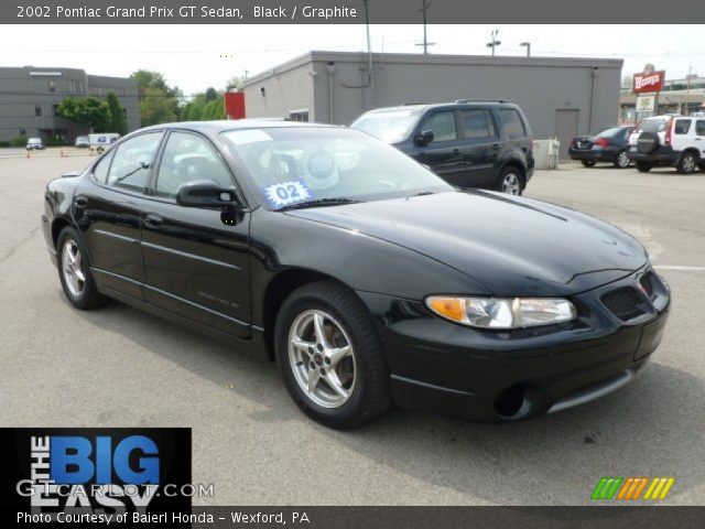 2002 Pontiac Grand Prix GT Sedan in Black