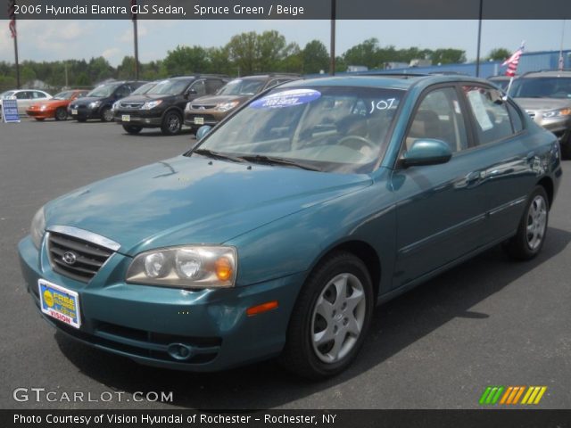 2006 Hyundai Elantra GLS Sedan in Spruce Green