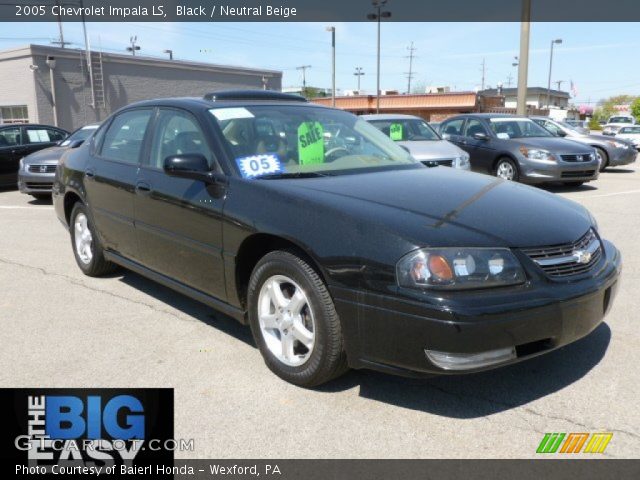 2005 Chevrolet Impala LS in Black