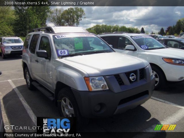 2008 Nissan Xterra S 4x4 in Silver Lightning