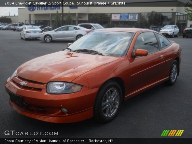 2004 Chevrolet Cavalier LS Sport Coupe in Sunburst Orange