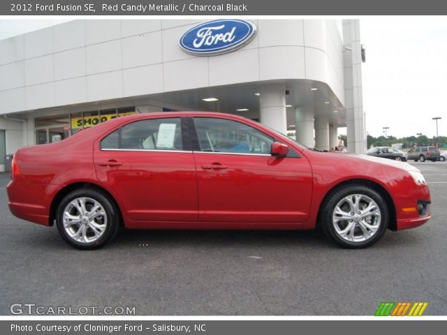 2012 Ford Fusion SE in Red Candy Metallic