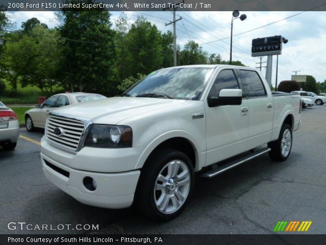 2008 Ford F150 Limited SuperCrew 4x4 in White Sand Tri-Coat
