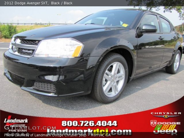 2012 Dodge Avenger SXT in Black