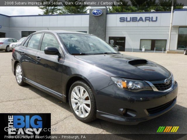 2008 Subaru Impreza WRX Sedan in Dark Gray Metallic